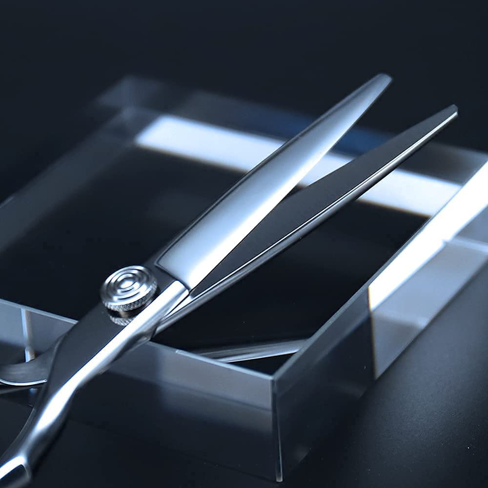 AOLANDUO Inch Professional Hair Scissor AICHI Steel Handmade Hair Cutting Razor Ergonomics for Salon Stylist Hairdresser and Barber 5.5 High-end