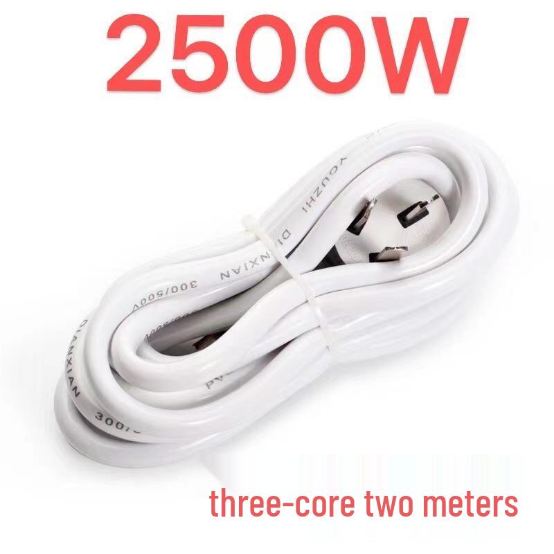 Three-Phase Pure Copper 3-Core Power Cord with Plug