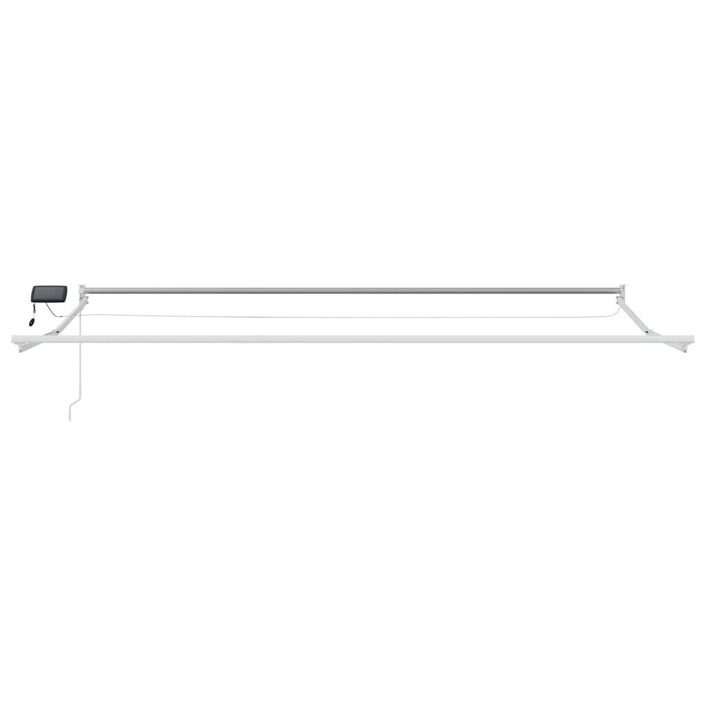 Manual Articulated Arm Awning with LEDs 4.5 * 3 m