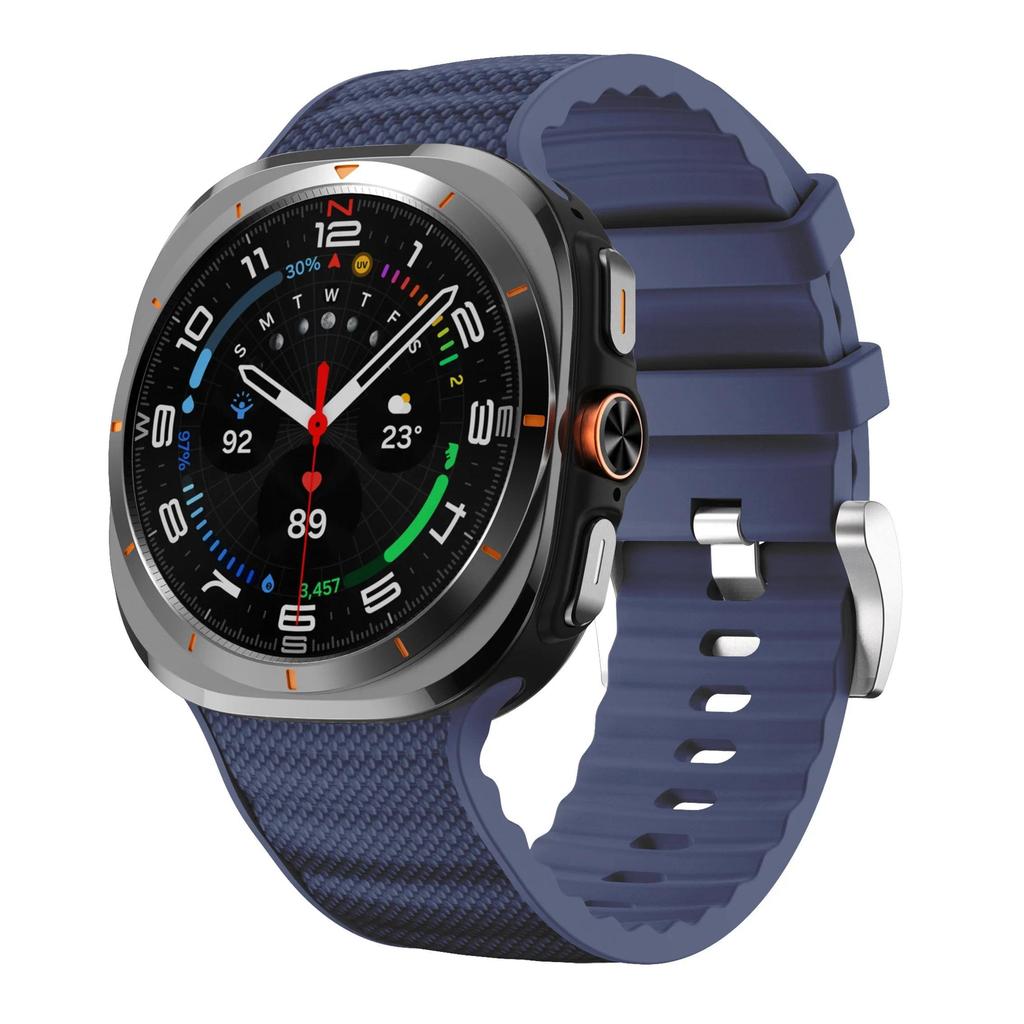 Silicone Nylon Strap For Galaxy Watch Ultra Peakform Band Wristband For Samsung Watch Ultra 47mm Sports Watchband Bracelet