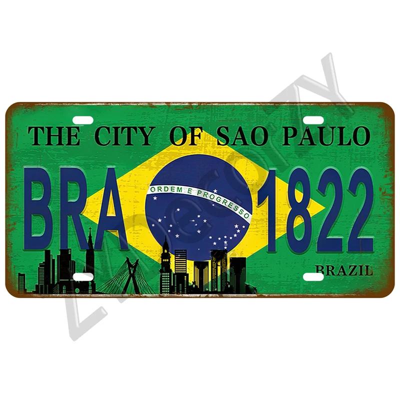 Plechový cedule s vlajkou země Francie Španělsko Německo SPZ Na zeď Domov Restaurace Řemesla Bar Dekorace Kovový cedule Mexiko USA