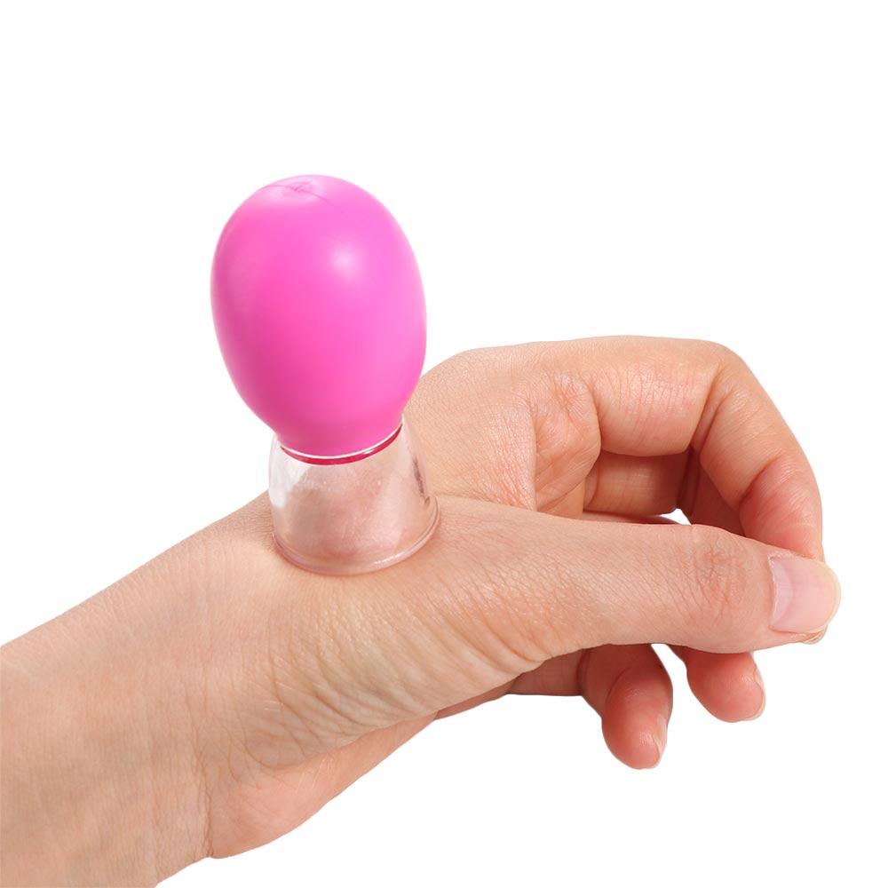 Skin Lifting Skin Scraping Massage Jar Random Color Vacuum Cup Neck Face Massager Body