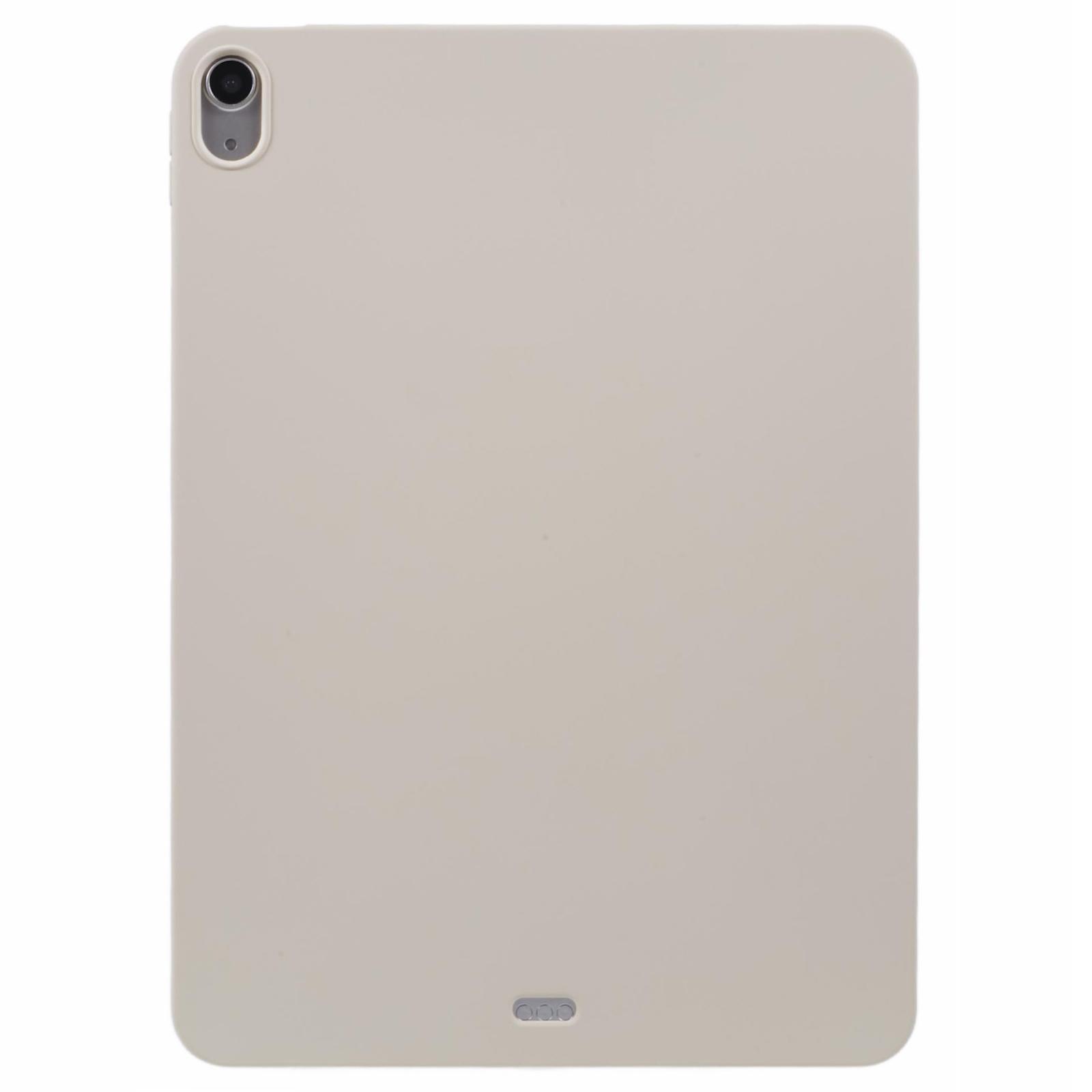 

For iPad Air 13 (2025)/(2024) Case Skin-Touch TPU Shock Absorbent Tablet Cover Beige