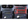 For Chevrolet Corvette C6 2005-07 RED Carbon Fiber Console Radio CD Panel Trim