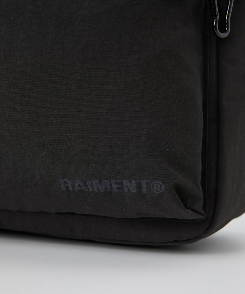 Raiment Hobo Citywalker Multi Crossbody Bag_Black
