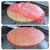 Elastic Disposable Transparent Tablecloth - Oil-proof, Wash-free, Wear-resistant, Thickened PE Plastic for Round or Square Tables