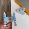 Korean Style Pencil Shape Hair Claw Y2k Pen Shark Clip Lovely Acetate Claw Clip  Daliy