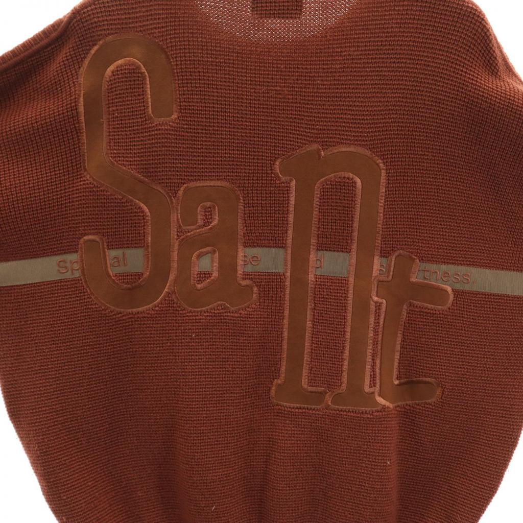 santa fe Long sleeve wool sweater 0 4 Brown knit Men's Used