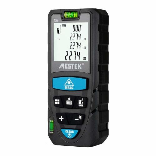 Rakuby Distance Meter, 50m/70m/100m Measurement Range, Distance/Area/Volume/Continuous Measurement, Portable, Compact, Easy to Use, DIY Surveying Equi