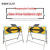Solar LED Traffic Directional Warning Sign