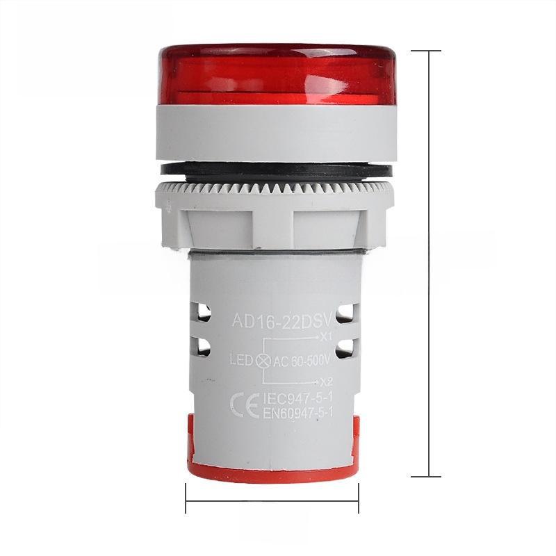 AD16-22DSV Mini Round 22mm LED Digital Voltmeter Light Display