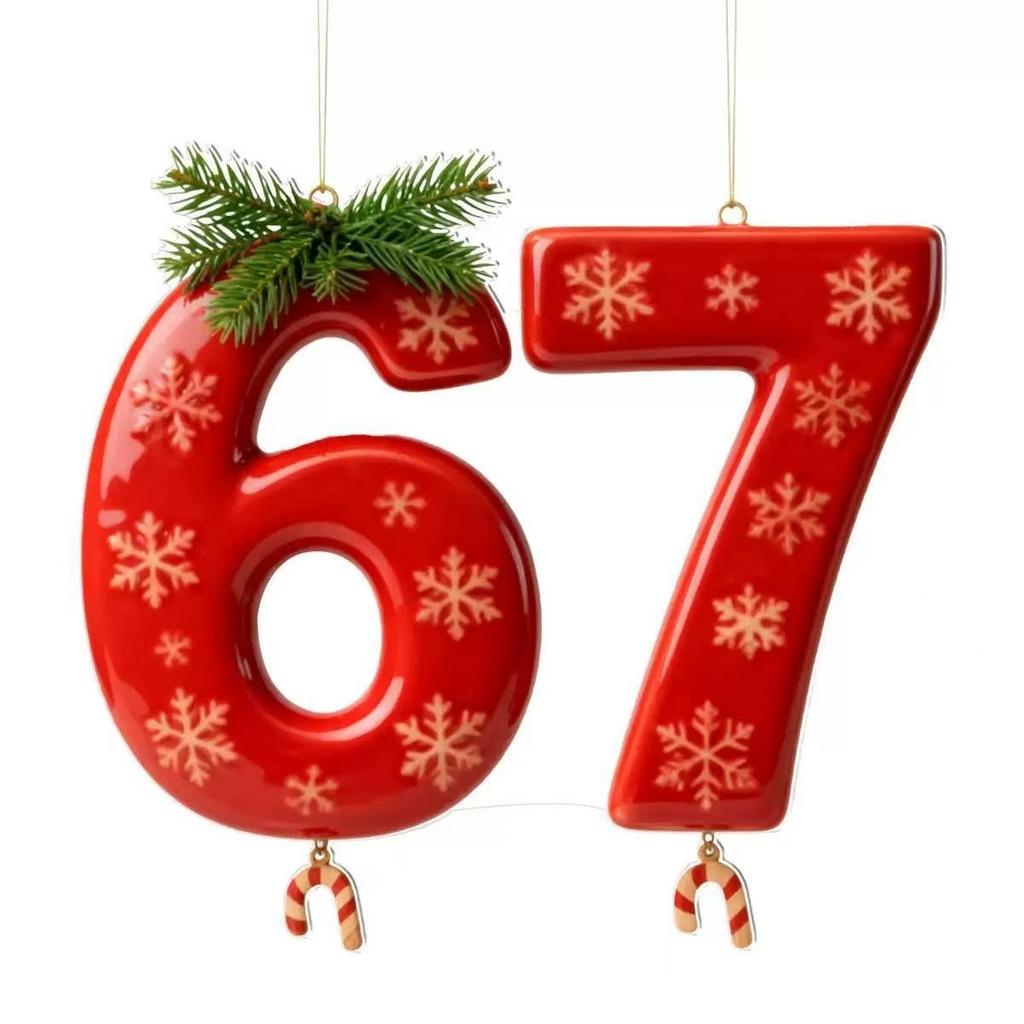 Christmas Tree Hanging Ornament Car Hanging Decoration Red Rosewood 12 for Holiday Home Decor