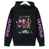 Christmas KPop Demon Hunters Hoodies Girls Rumi Hoody Casual Long Sleeve Children's Clothing Hoodies