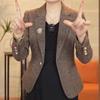 Women's Autumn/Winter Stylish Petite Blazer - Versatile, Slim, and Chic