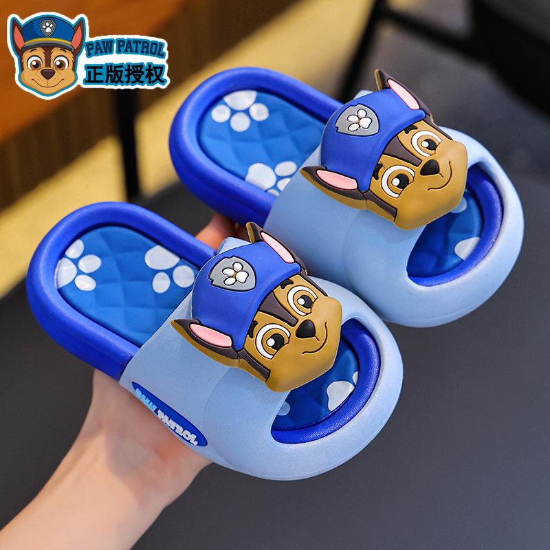 Paw Patrol Summer Children's Sandals for Boys and Girls, Non-Slip Soft Sole, for Toddlers and Kids, Bathroom Bath Slippers