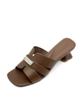 Spur Cleo Ornament Mule Sandal 6Cm -Ws9037 (3Color)