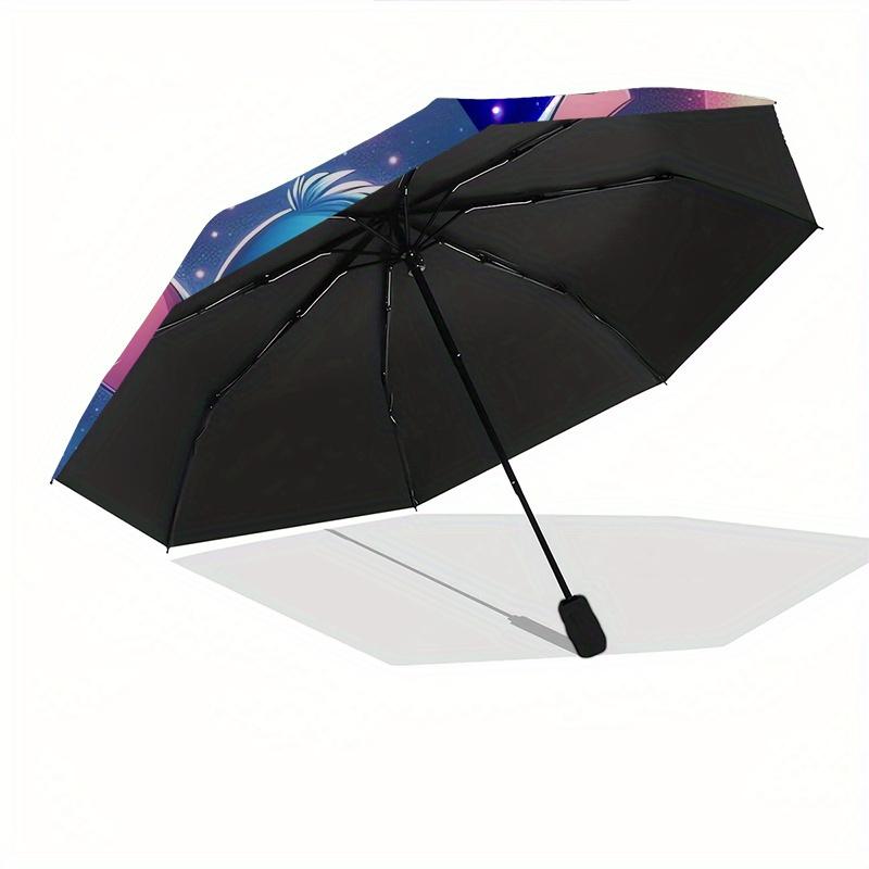 Stitch,Love Themed folding umbrella, the best choice for gift giving, 8 ribs, casual, durable, lightweight and portable travel umbrella, sui