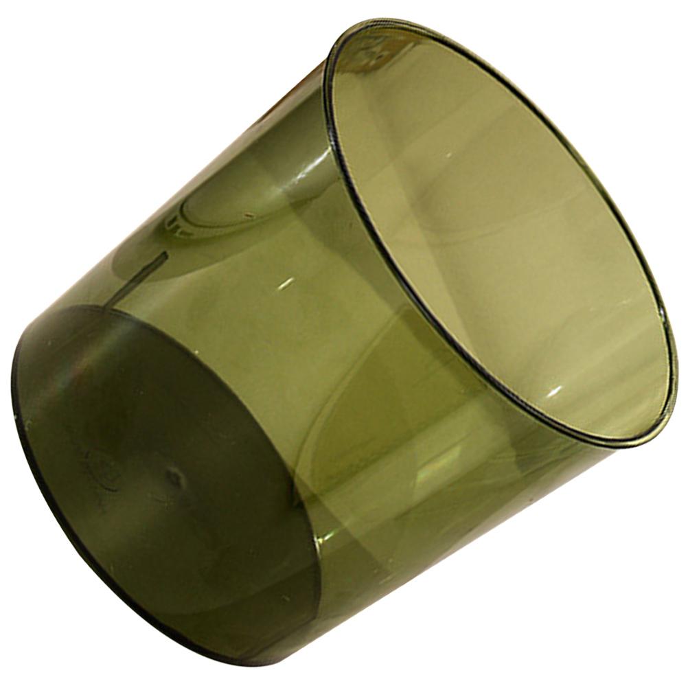 Clear Garbage Can Transparent Trash Storage Container Simple Style Home Supplies S Trash Bucket Clear Garbage Can светло-зеленый