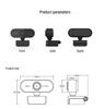 2K HD 1080p Webcam with Built-in Microphone, 4MP, Driver-Free for Live Streaming