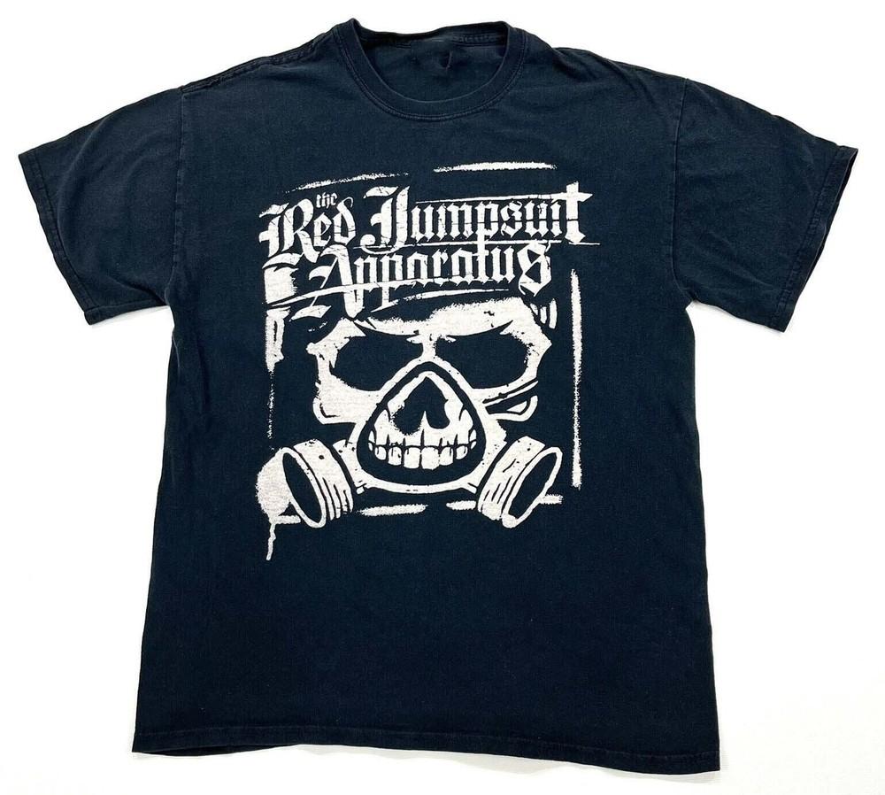 Rare The Red Jumpsuit Apparatus Band Black Heavy Cotton Shirt BL746 Unisex T-Shirt L