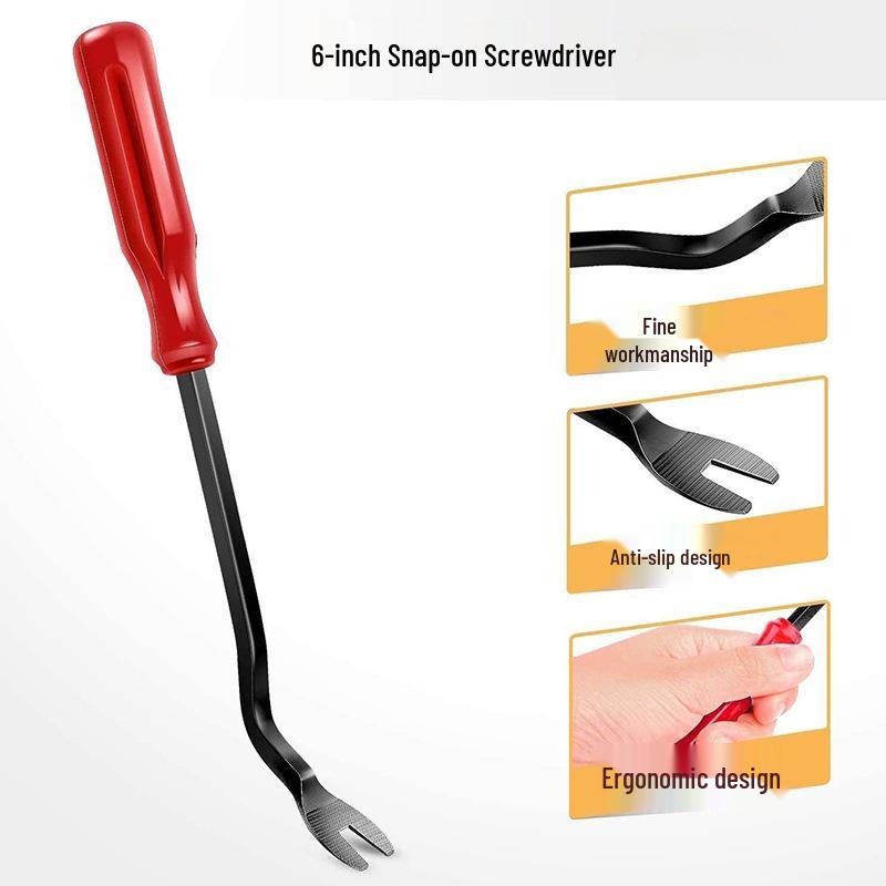 5-Piece Car Repair Kit: Anti-Scratch Pry Bars for Interior Door, Panel, and Dashboard Removal