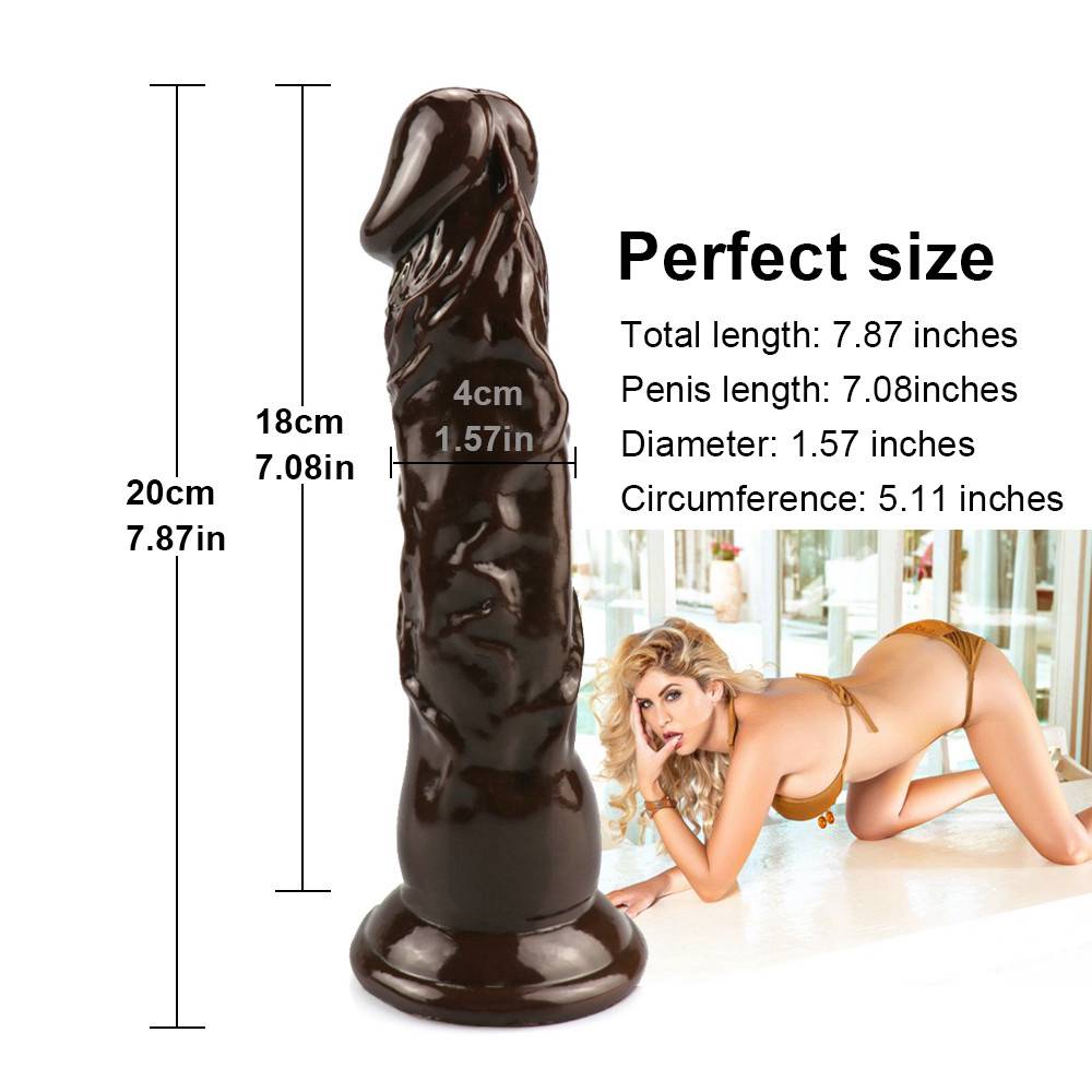 Brown Dual Ended Strapon Ultra Elastic Harness Belt Strap on Dildo Adult Sex Toys for Woman Couples Anal Soft Dildos Adult Toy