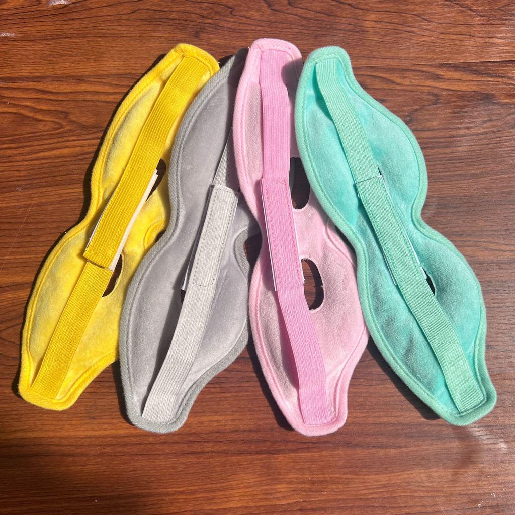 Doppelverwendbare Gel-Eispackung Augenmaske für Heiß-/Kalttherapie und Reiseschlaf.