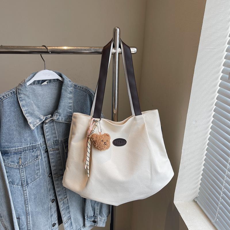 Premium Commuter Large-capacity Bag Women's New Casual Versatile Shoulder Bag College Student Tote Bag
