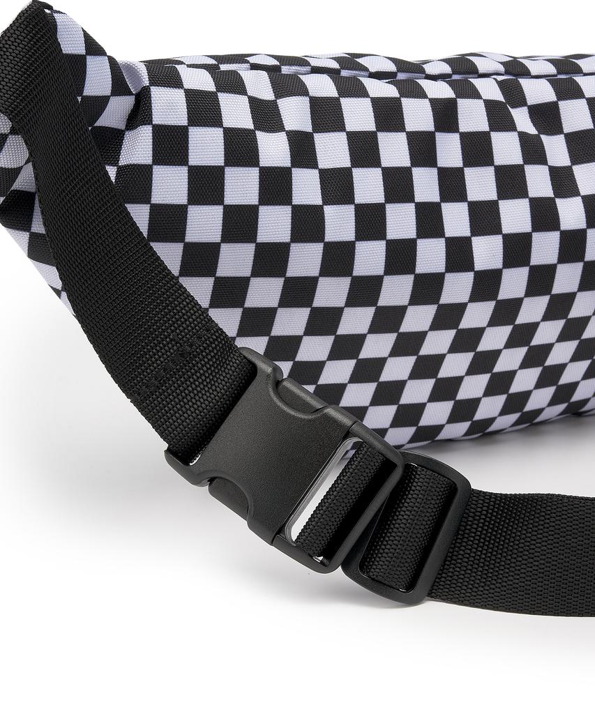 Vans Ward Crossbody Pack - Black:White Check / Vn0A2Zxxhu01