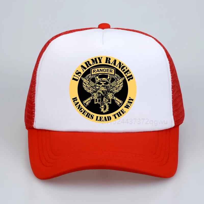 us army ranger Baseball Cap summer outdoor Running Fishing mesh Trucker hat fashion casual adjustable snapback hats