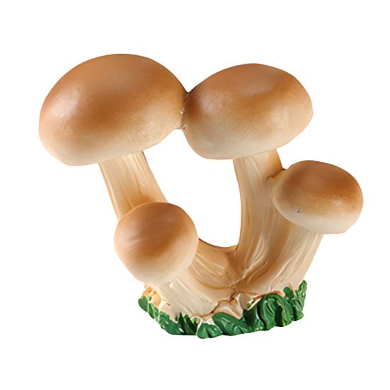 

Mini Resin Mushroom Figurine Tiny Bonsai Craft Decoration Small Lawn Fairy Garden Ornament for Indoor Outdoor Terrarium DIY Craft A