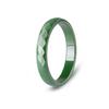 3mm Thin Stackable Ceramic Ring Women Black White Pink Green Purple Plain Wedding Band Promise Pinky Ring Hypoallergenic Jewelry