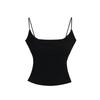 2025 New Women's Spicy Style Elastic Band Camisole with Chest Pads - Sexy, Tight, and Backless