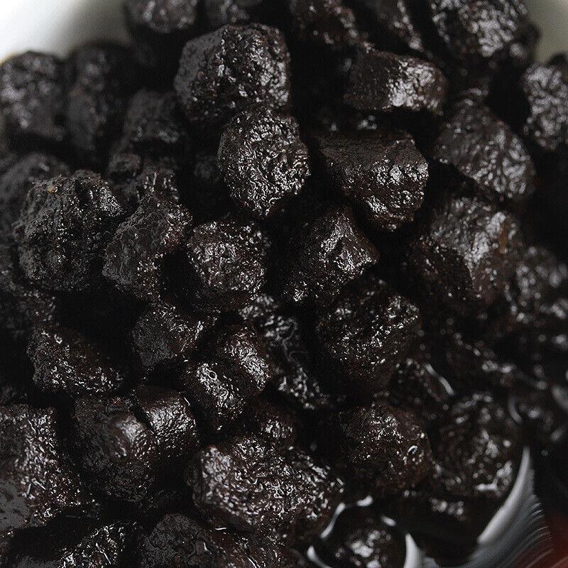 500g Yunnan Pu'er Ripe Tea 09 Menghai Nuoxiang Tea Fossil New C1 Crushed Silver