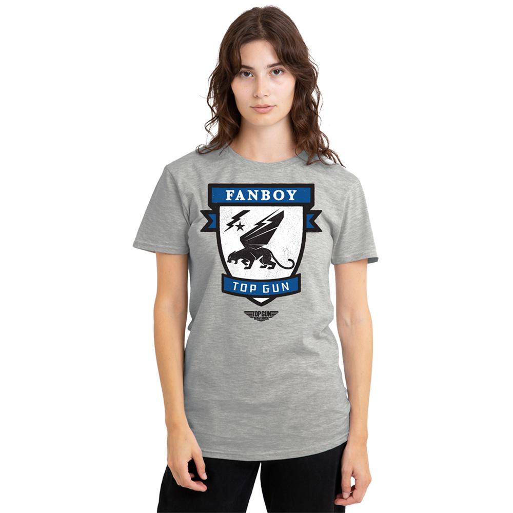 Top Gun Womens/Ladies Fanboy Logo T-Shirt