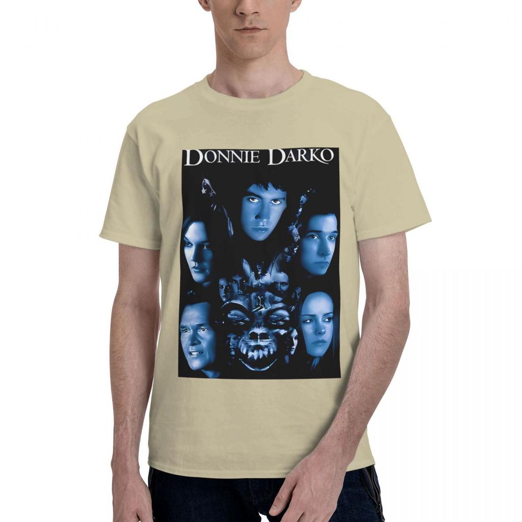 Donnie Darko V3 Movie Poster Jake Gyllenhaal DTG 100 Cotton Casual Breathable Confortable T Shirt Designer Clothes Men Mens