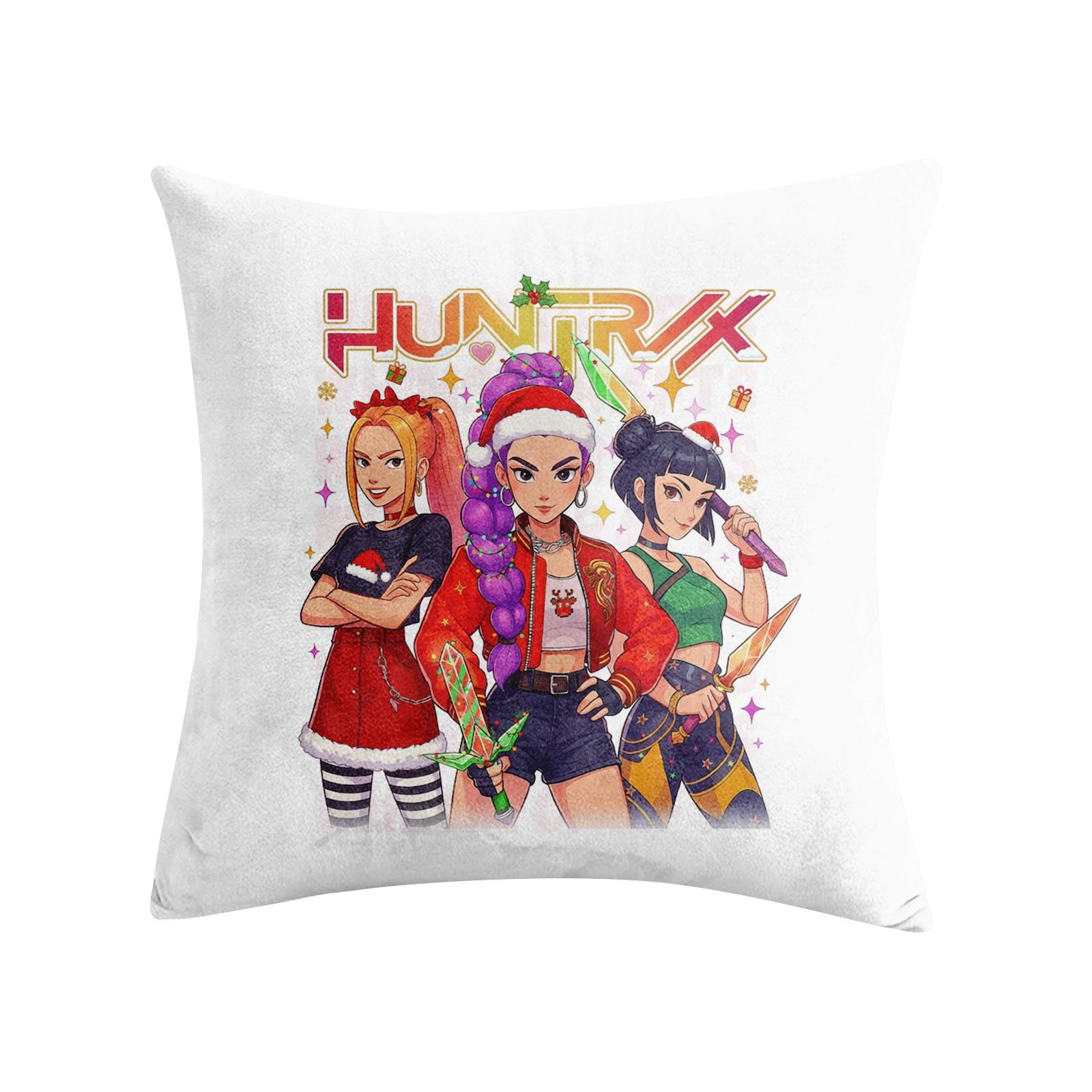 

Printed Pillowcase Square Pillowcase Sofa Pillowcase No Core Comfortable Pillowcase One Size