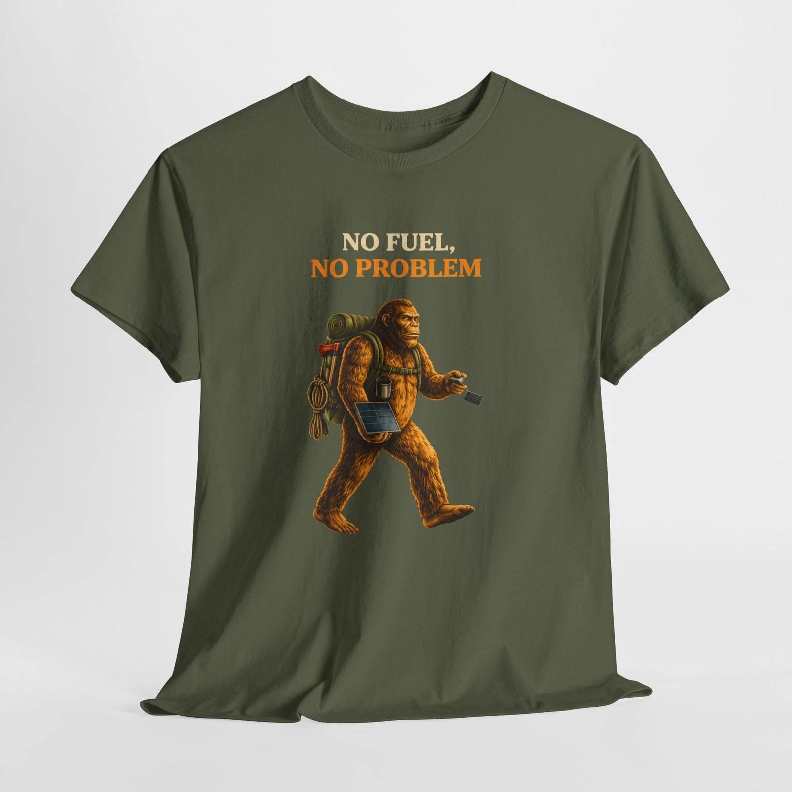No Fuel No Problem Sasquatch Backpacker Children s Children s T Children s T-shirt | Hiking Woodland Tee 100