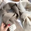 Women Scarf Pashmina Shawls Wraps for Evening Dresses Winter Warm Scarves with Pom Poms