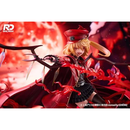 Raise Dream Touhou Project Flandre Scarlet Military Uniform Ver. Illustration by Jun Minami 1/6 Scale Painted Complete Figure