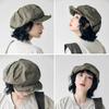 Trendy Berets Japanese Style Unisex Headwear Accessory for Women Men Cabbie Hat for Halloween Cosplay Party Outfit