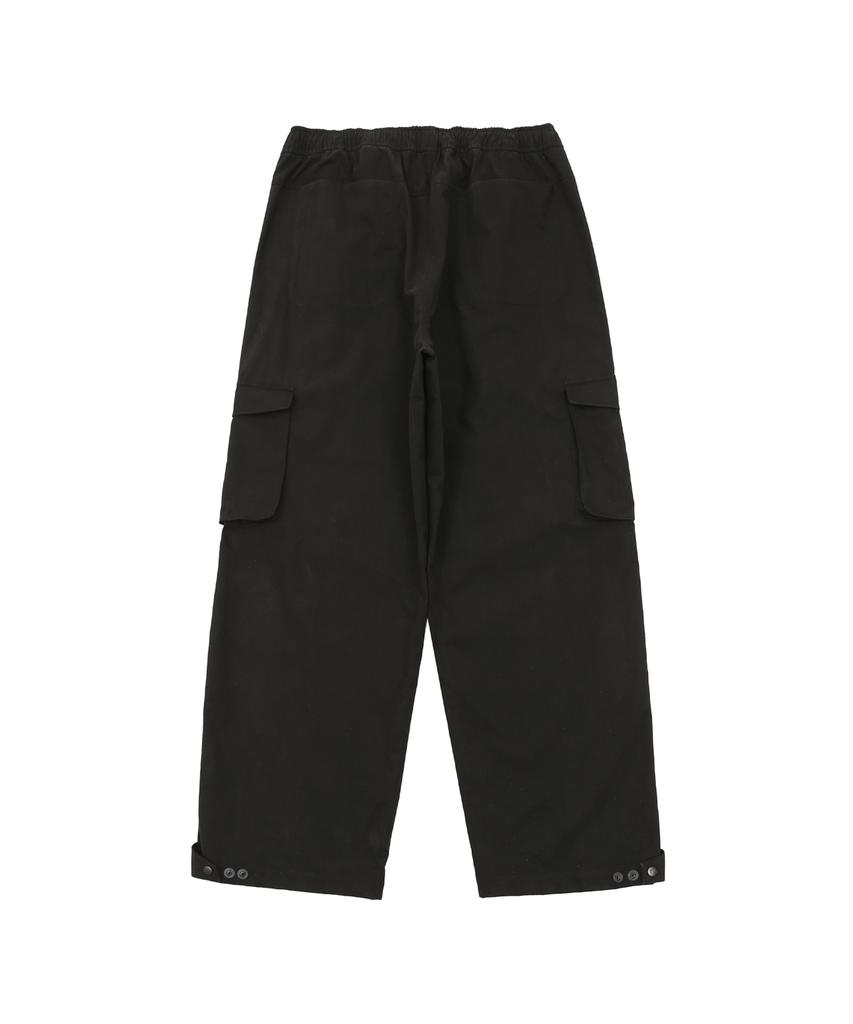 Haebeuopeudyuti Comfortable Cargo Pants (Black)