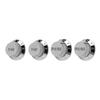 4PCS Polymer Guitar Potentiometer Knob Set Silver/Gold Electric Guitar Accessories  Electric Guitar