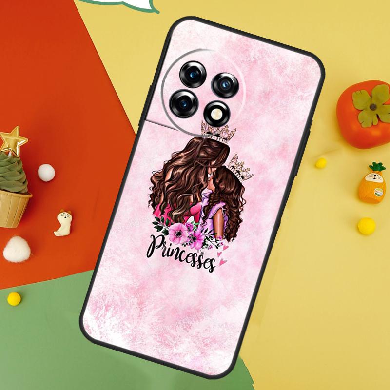 Beautiful Mother Daughter Son Case For OnePlus Nord 5 CE 2 3 4 Lite N20 N30 OnePlus 15 13 12 11 10 10T 12R 13T 13R Cover