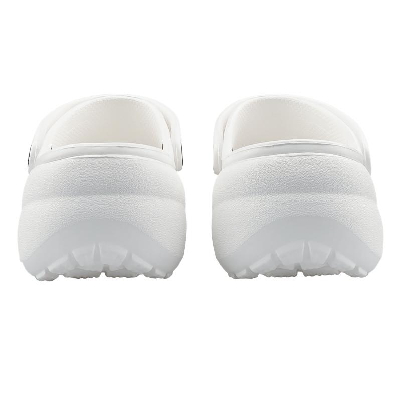 Crocs EVA GGMZ Escape Diary Empty Valley Orchid Spring Atmosphere Elegant Simple Small Fresh Hole Shoes Women's White