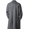 Men's Mid-Length Woolen Trench Coat - Versatile Casual British Style for Spring, Autumn, and Winter