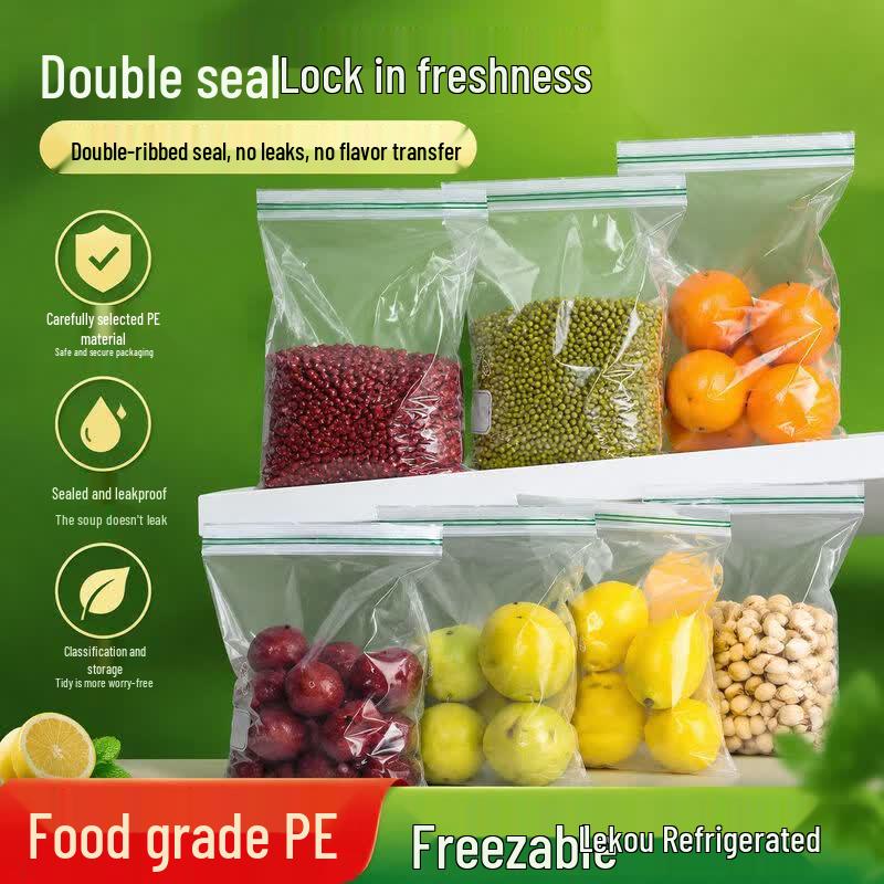 Denby Double Zip Seal Food Storage Bags