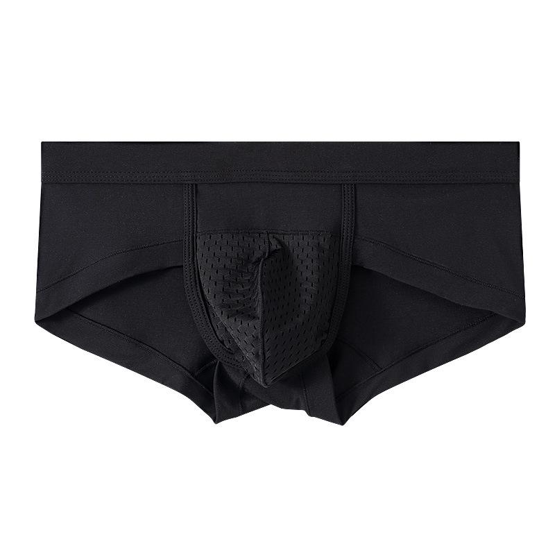 Men's Breathable Modal Mesh Briefs - Comfortable Youth Triangle Underwear