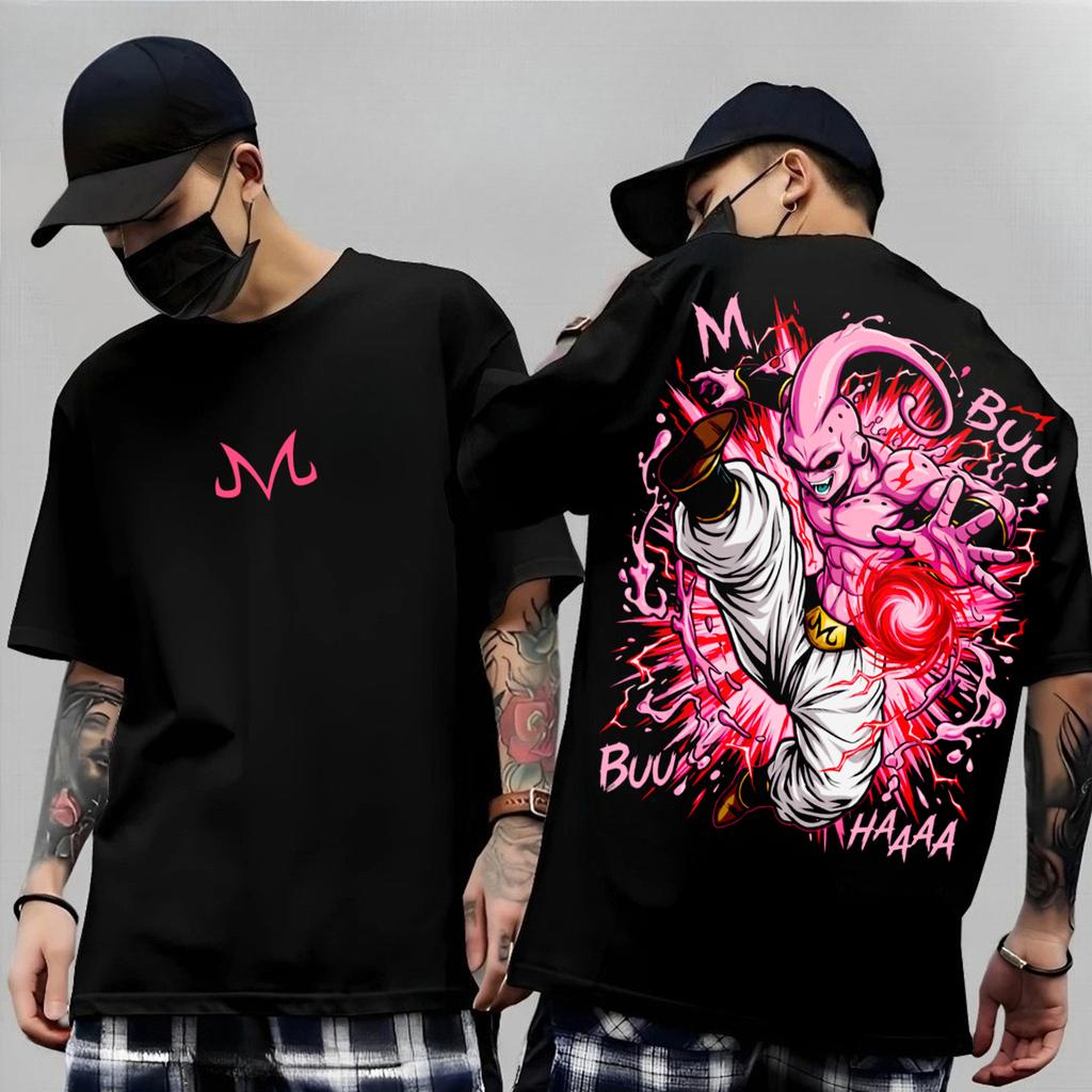 T-shirt in Cotone a Maniche Corte con Stampa Dragon Ball Z Son Goku Vegeta Unisex Abbigliamento Unisex Harajuku Y2k T-shirt Casual Vintage Top