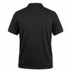 Men's Breathable Waffle Knit Polo Shirt Short Sleeve Button Placket Chest Pocket Loose Fit Summer Tops